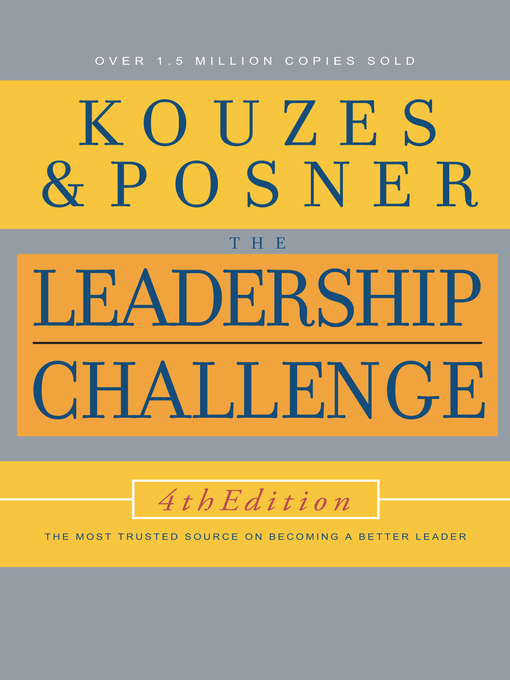 Title details for The Leadership Challenge by Barry Z. Posner - Wait list